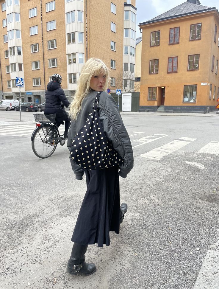 POLKA BLACK BAG