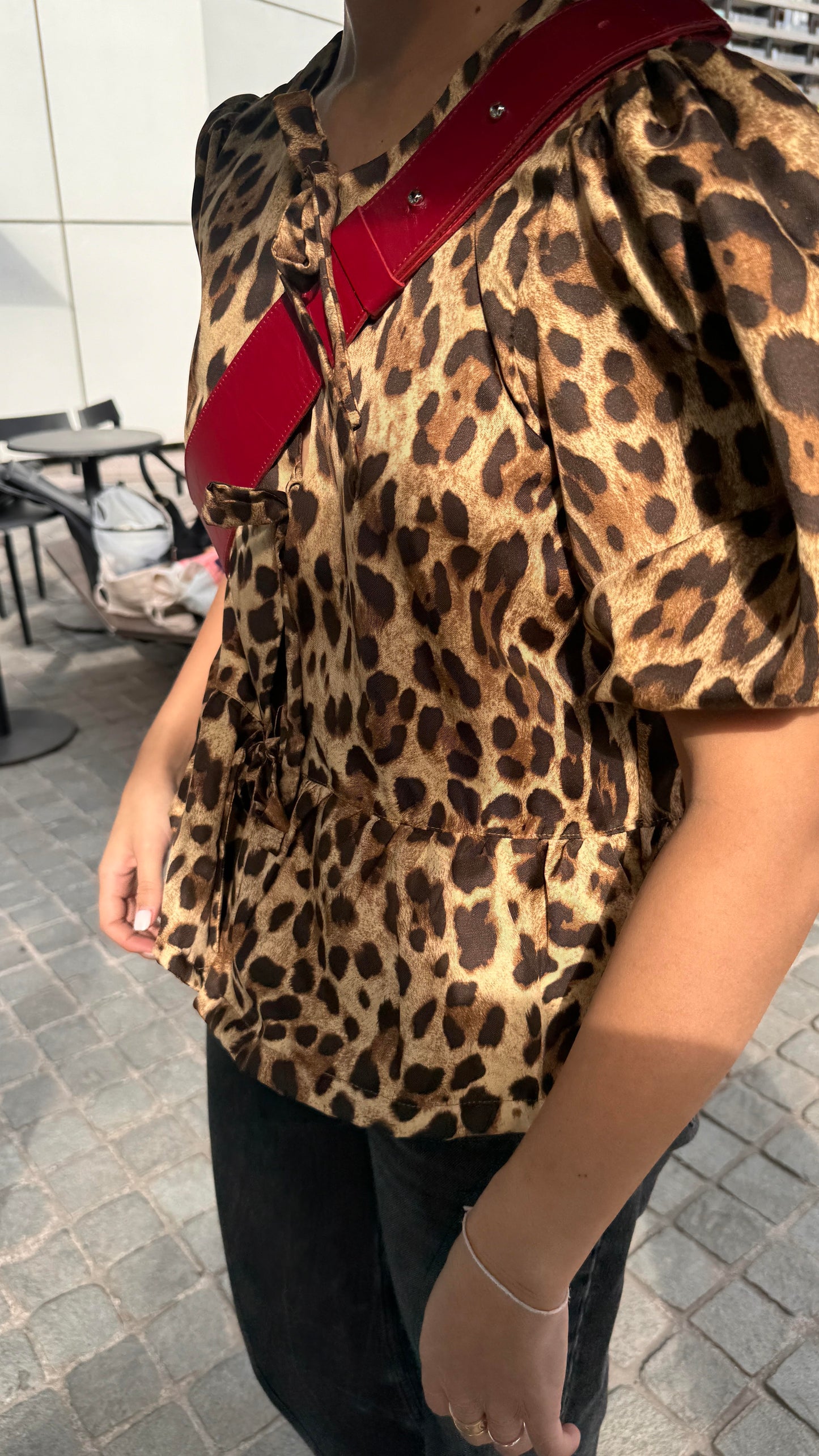 BLUSA PRINT LEOPARDO